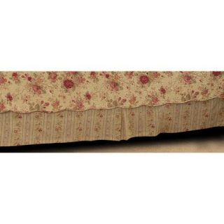Greenland Home Fashions Antique Rose 136 Thread Count Bed Skirt
