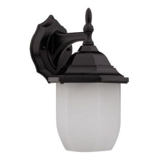 Chloe Transitional 1 light Dark Rubbed Bronze Outdoor Wall Fixture