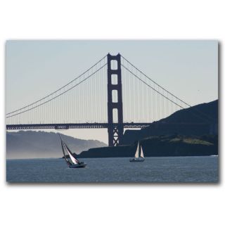 Golden Gate Sailing by Colleen Proppe Painting Print on Canvas