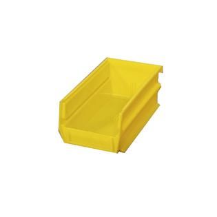 LocBin 5 3/8 In. L x 4 1/8 In. W x 3 In. H Yellow Stacking Hanging