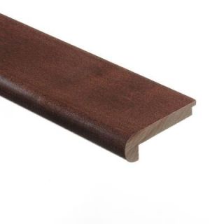 Zamma Moroccan Walnut 3/8 in. Thick x 2 3/4 in. Wide x 94 in. Length Hardwood Stair Nose Molding 01438508942515