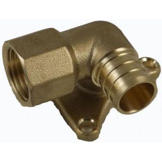 SharkBite 3/4 in. x 1/2 in. Brass FNPT Right Hand Elbow Fire Sprinkler Adapter UCF128R