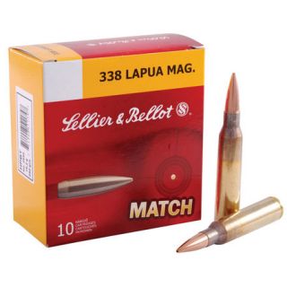 Sellier  Bellot Ammo .338 Lapua Magnum 250 Gr. HPBT 729072