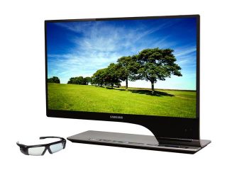 SAMSUNG T27A950 Black 27" 5ms LED BackLight LCD Monitor w/DTV Tuner & 3D glasses 300 cd/m2 DC 1,000,000:1 (1,000:1)