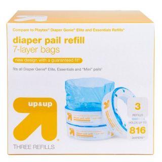 up&up Pail Liners   3pk   816 ct total