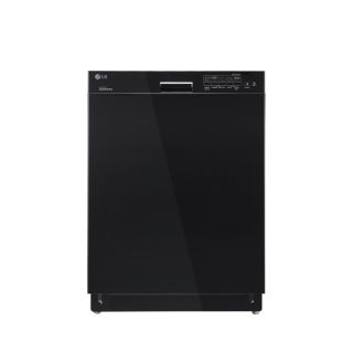 LG 50 Decibel Built in Dishwasher (Black) (Common 24 in; Actual 23.75 in)