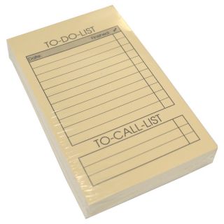 Royce Leather Refill Pack of 100 To Do List Cards for Royce Leather