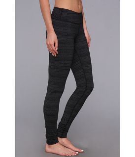 Beyond Yoga Stripe Essential Long Legging Black/Heather Grey Stripe