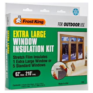 Frost King 62 in x 17.5 ft Clear Poly Bend Window Weatherstrip