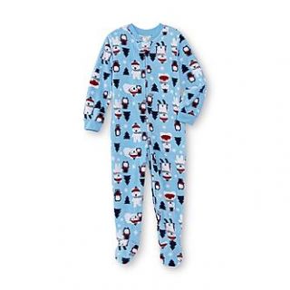WonderKids Infant & Toddlers Fleece Sleeper Pajamas   Polar Bears