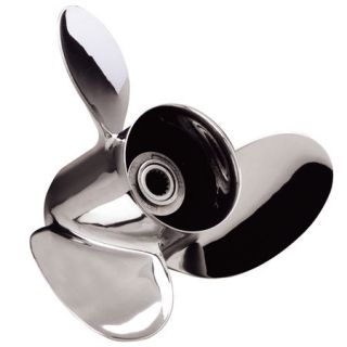 Stiletto 3 Blade Propeller Pressed Rubber Hub / Stainless Steel 14.25 dia x 19 pitch Right Hand 31464