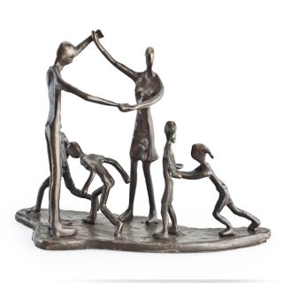 Children & Parents at Play Bronze Sculpture   15780804  