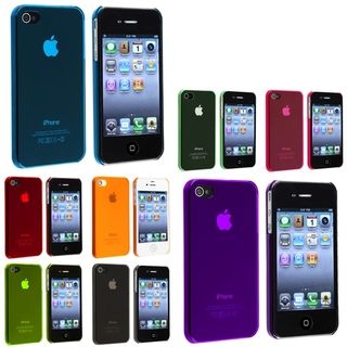 BasAcc Smoke/ Pink/ Green/ Blue/ Red Slim Case for Apple® iPhone 4