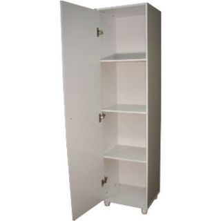 White Single door Storage Pantry   Shopping