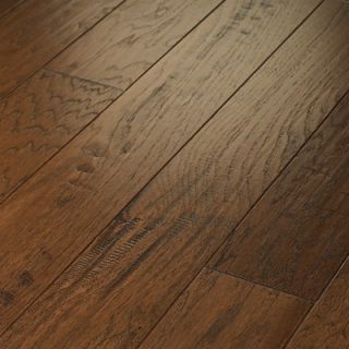 Shaw Floors Epic Pebble Hill 5 Engineered Hickory Flooring in Burnt