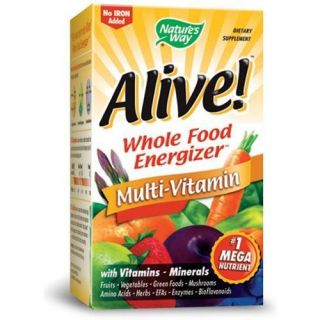 Alive Whole Food Energizer (No added Iron) Nature's Way 90 Tabs
