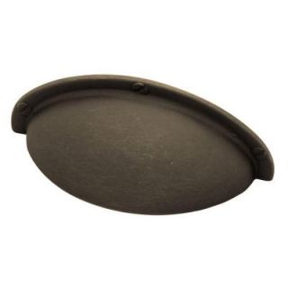 Liberty 2 1/2 in. (64 mm) Distressed Oil Rubbed Bronze Lexington Cup Pull PN0602H OB C