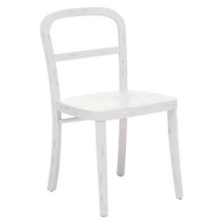 ZUO Fillmore White Chair (Set of 2) 98062