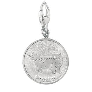 Sterling Silver Persian Cat Charm Discounts