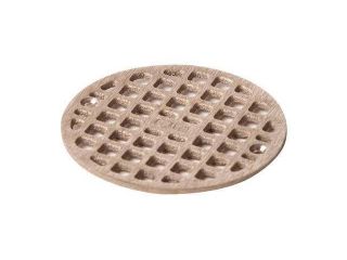 JR SMITH A06NBG Floor Drain Grate, Round, 5 19/32 In Dia