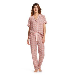 Womens Sleepwear Challis Printed Pajama Set   Gilligan & OMalley