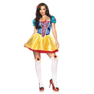 Leg Avenue 2 Piece Fairytale Snow White Costume   Seasonal   Halloween