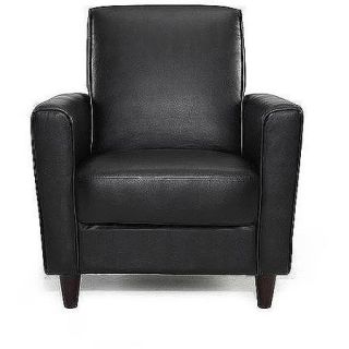 Faux Leather Enzo Accent Chair, Multiple Colors