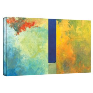 Jan Weiss Textured Earth Panel III Gallery wrapped Canvas Art