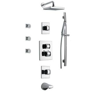 LaToscana Lady Shower Combo 8 in Chrome SHOWERLACP8