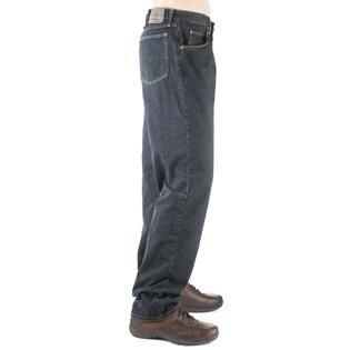 Wrangler   Mens Stonewashed Denim Relaxed Fit Jean