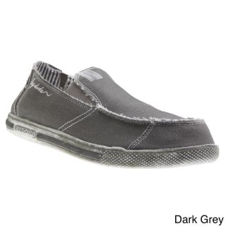 Hey Dude Shoes Mens Gus Canvas Slip on Shoes
