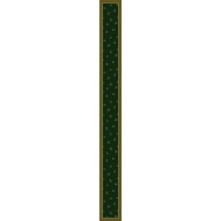 Milliken Green Tufted Runner (Common 2 ft x 22 ft; Actual 2.333 ft x 40.333 ft)