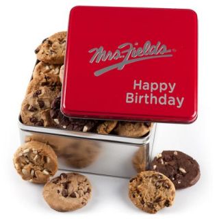 Mrs. Fields Happy Birthday Cookie Tin, 24 count
