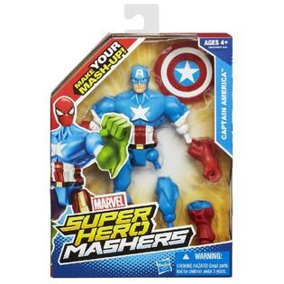 Marvel  Super Hero Mashers Captain America Figure