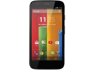 Motorola Moto G XT1033 16GB Black Unlocked GSM Dual SIM Android Cell Phone 4.5"