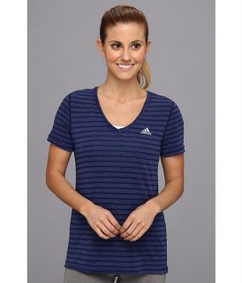 adidas ultimate s s tee night blue yarn dye matte silver