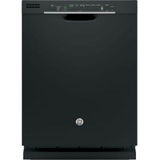 GE Front Control Dishwasher in Black with Steam Cleaning GDF610PGJBB