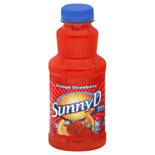 Sunny D  Citrus Punch, Orange Strawberry, 16 fl oz (1 pt) 473 ml