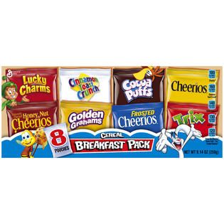 General Mills Breakfast Pack Cereal 9.14 BOX   Food & Grocery