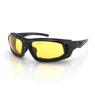 BOBSTER Chamber Sunglasses Black Frame with Yellow Lenses