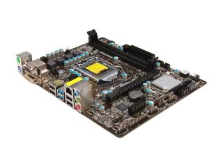 ASRock B75M DGS LGA 1155 Intel B75 SATA 6Gb/s USB 3.0 Micro ATX Intel Motherboard 