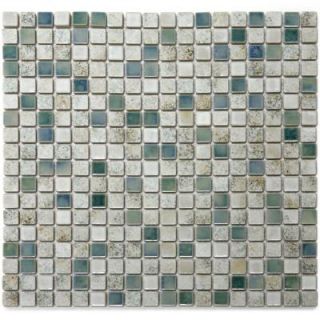 Solistone Terrene Minerale 12 in. x 12 in. x 6 mm Porcelain Mesh Mounted Mosaic Tile (10 sq. ft. / case) 2002