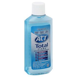 Act Total Care Mouthwash, Anticavity Fluoride, Icy Clean Mint, 3 fl oz