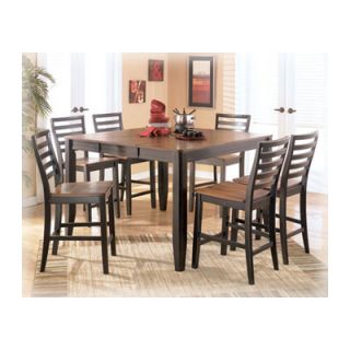 Signature Design by Ashley Barlow 7 Piece Counter Height Pub Set