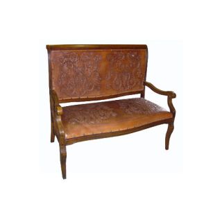 Colonial Imperial Hardwood Bench by New World Trading