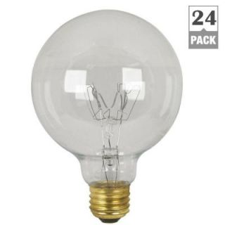 Feit Electric 400 Watt Incandescent G30 Pool and Spa Light Bulb (24 Pack) 400G30/24