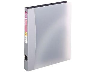 Avery 15808 Easy Access Round Ring Reference Binder, 1" Capacity, Silver Gray