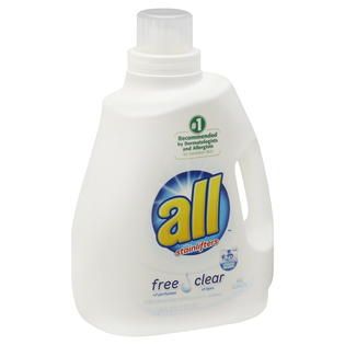 All Stainlifters Detergent, HE, Free Clear, 100 fl oz (3.12 qt) 2.95