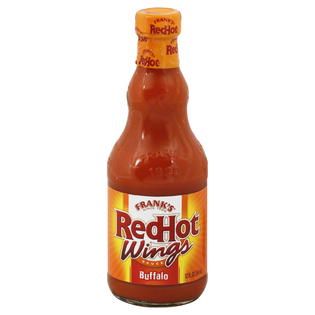 Franks Red Hot Wings Sauce, Buffalo, 12 fl oz (354 ml)   Food