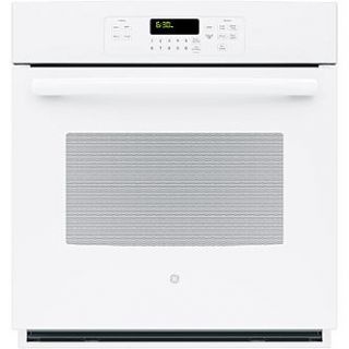 GE 27 Single Electric Wall Oven   White